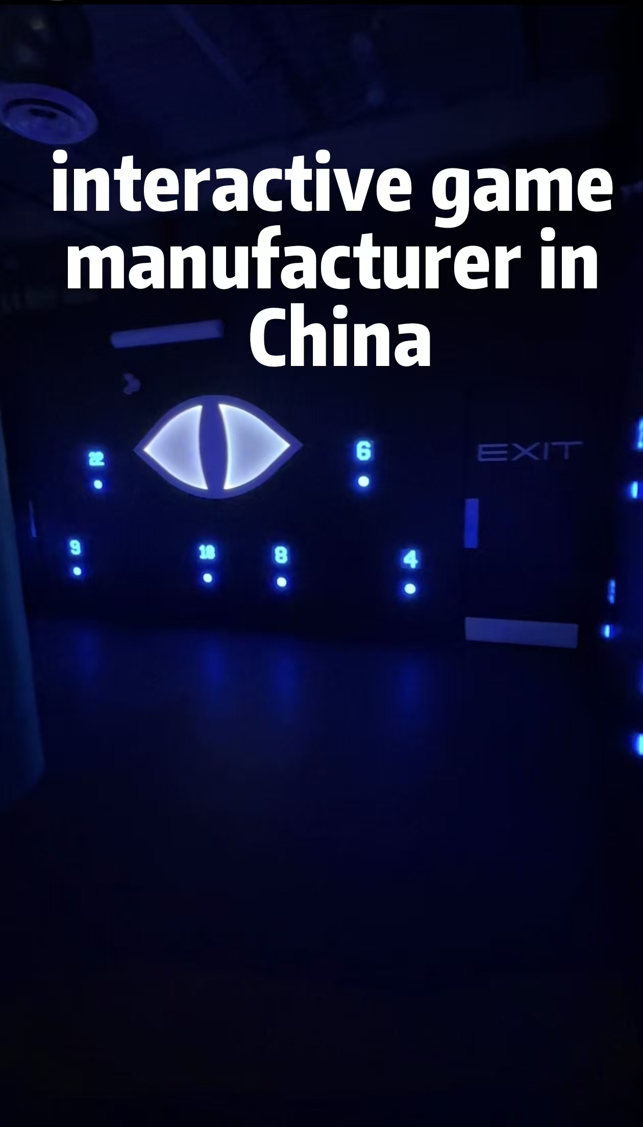 Interactive Game Manufacturer in China: Your Complete Guide to Quality Gaming Solutions 中国互动游戏设备制造商